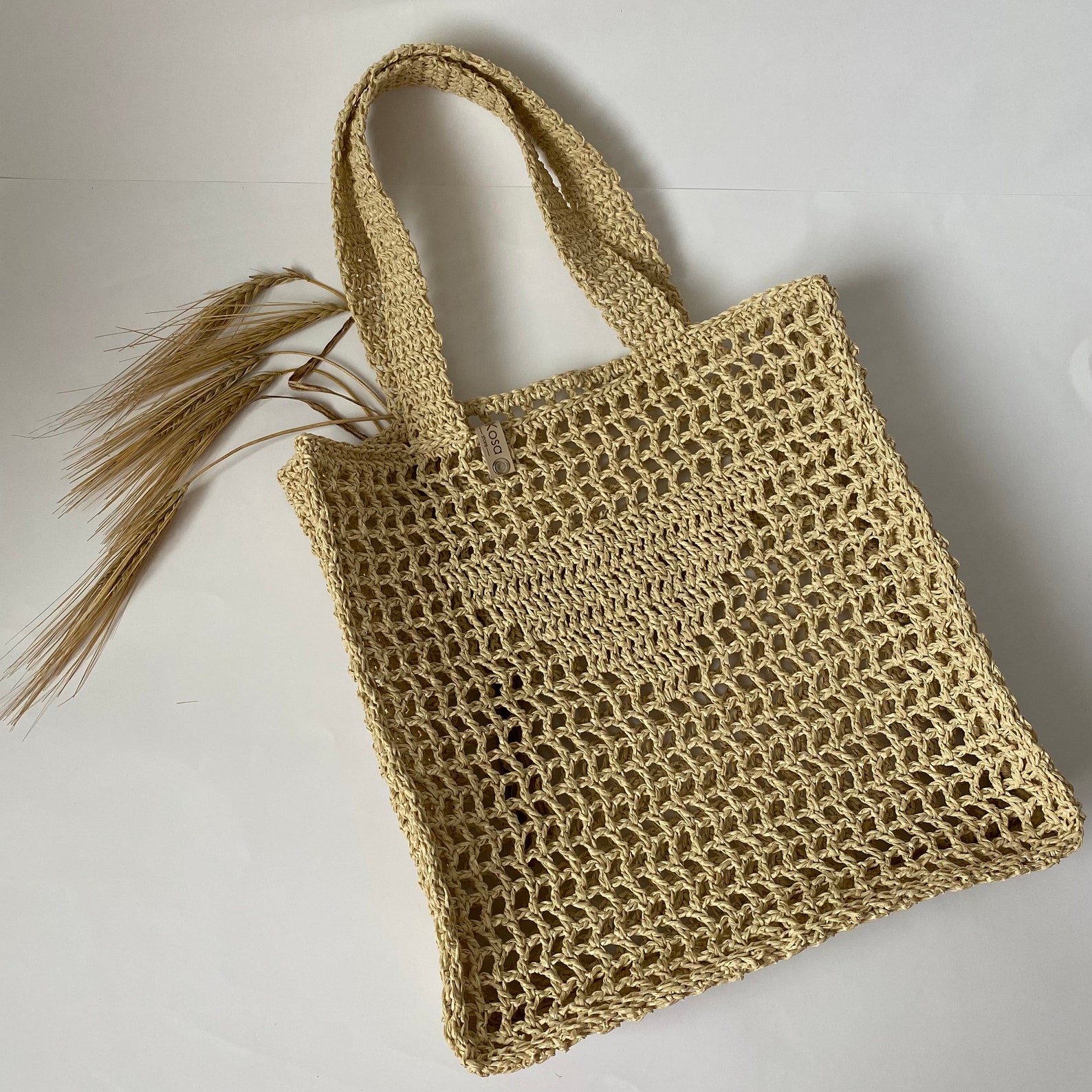 Crochet Bag Pattern Raffia Bag Pattern Handbag Pattern PDF | Etsy