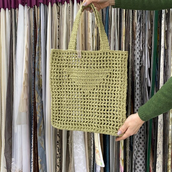 Patrones bolsos de rafia a ganchillo new arrivals