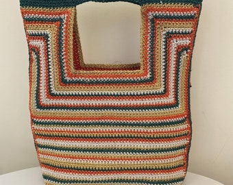 Modèle de sac au crochet, Modèle de sac à main au crochet, Modèle de sac en raphia, Modèle de sac fourre-tout au crochet et Modèle de sac bandoulière