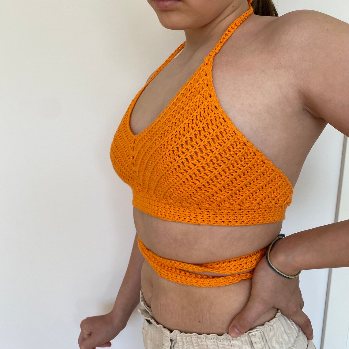Crochet Crop Top Pattern Crochet Bralette Pattern PDF Etsy