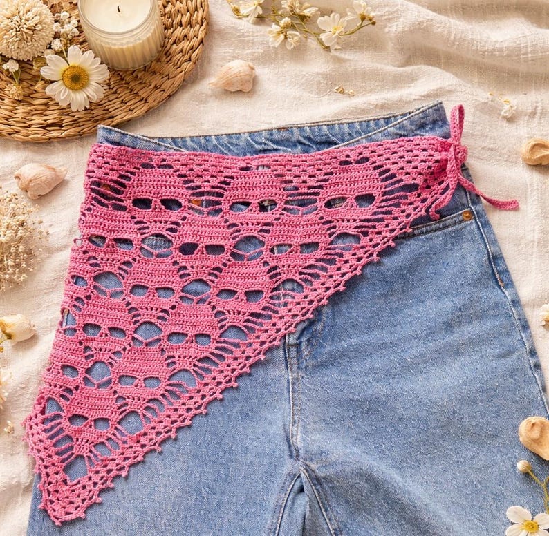 Patrón de crochet para Halloween, Patrón de chal de calavera a crochet, Patrón de chal a crochet, Patrón de chal de calavera a crochet, Chal alma perdida, Calavera a crochet imagen 8
