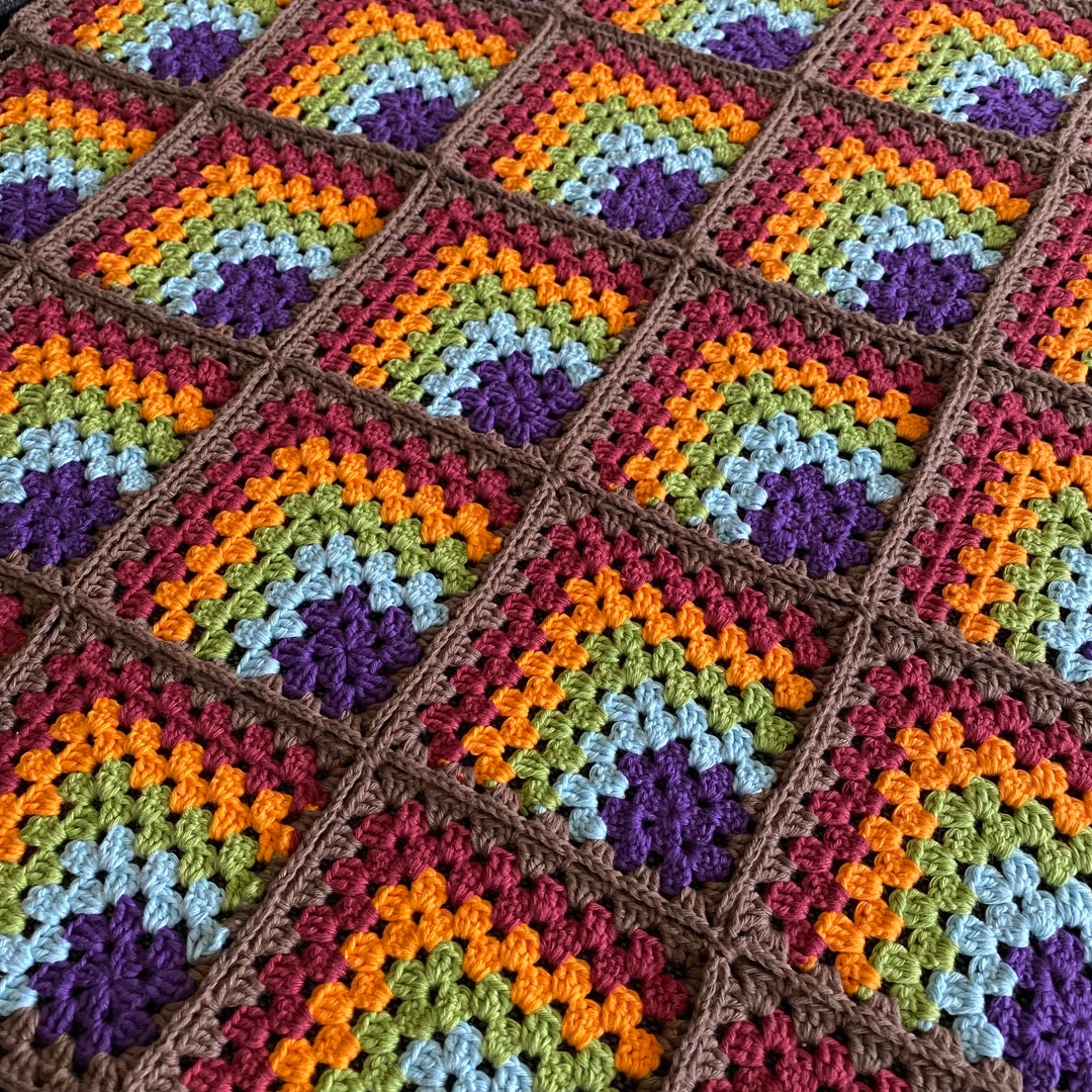 Crochet Blanket Pattern, 3D Afghan Pattern, Crochet Queen Size Blanket
