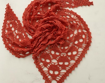 Skull shawl crochet pattern, Halloween crochet pattern