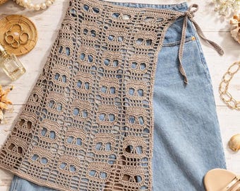 Skull Wrap Skirt Crochet Pattern: Beginner-Friendly (Digital Download)
