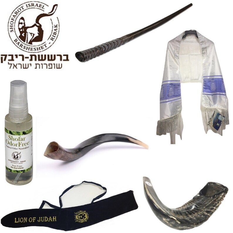 Set Shofar Oryx Ram Horn Kudu Tallit messianischen Etsy.de