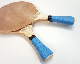 2 Professional Israeli Beach Racquet Matkot Paddles + Ball Hand Made By Israeli