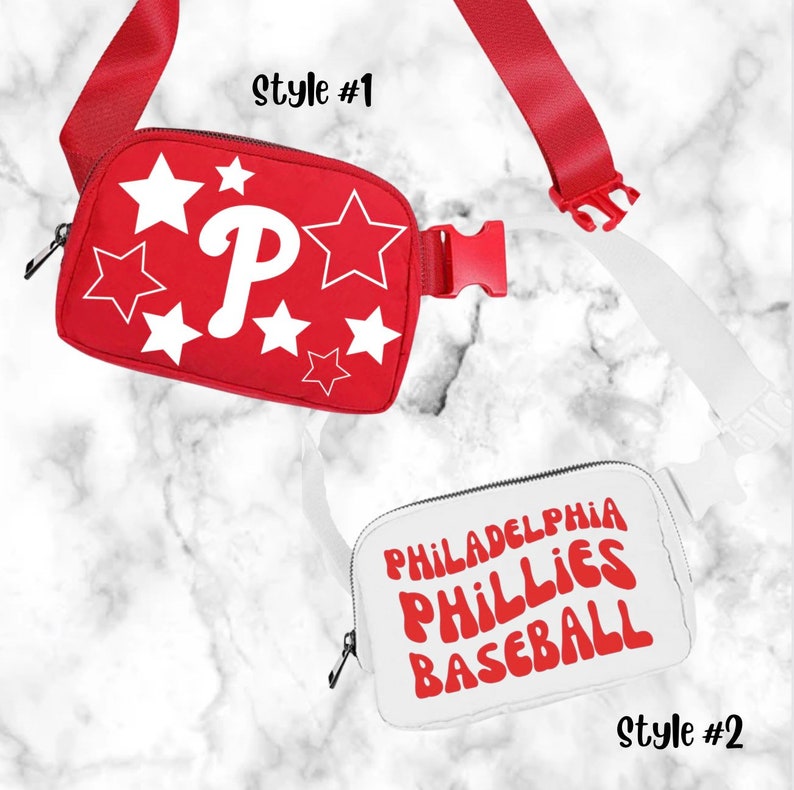 Philadelphia Babeball Belt Bag Philadelphia Baseball Fanny Etsy