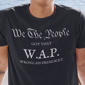 We The People Got That WAP Shirt, Wrong Ass President Shirt, We The People Shirt, Political humor Shirt, W.A.P. Parody Shirt, Anti Biden