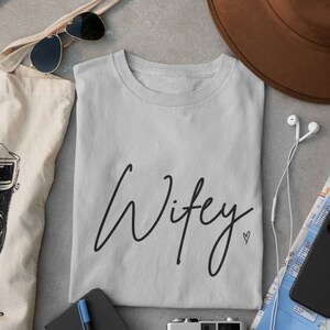Wifey shirt / Bridal Shower Gift / Engagement Announcement / Bride shirt / Engaged shirt / Just Married Shirt