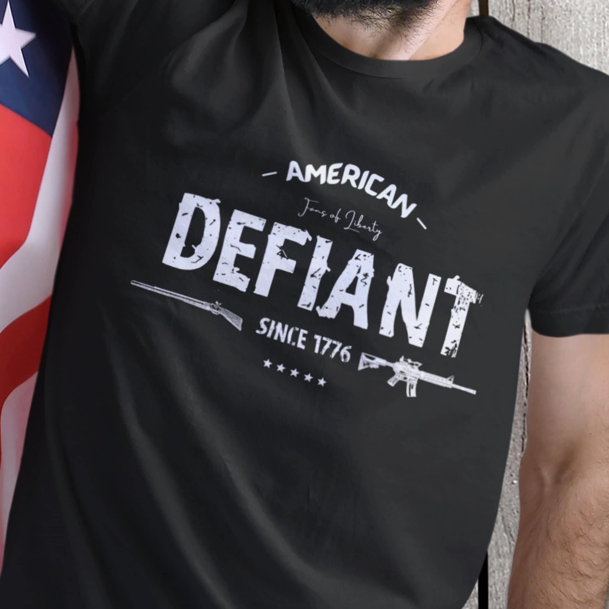 American Patriot T-Shirt - Rogue Nation 1776