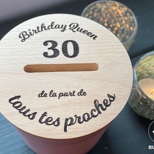 Large personalised XXL piggy bank - coins, notes and envelopes