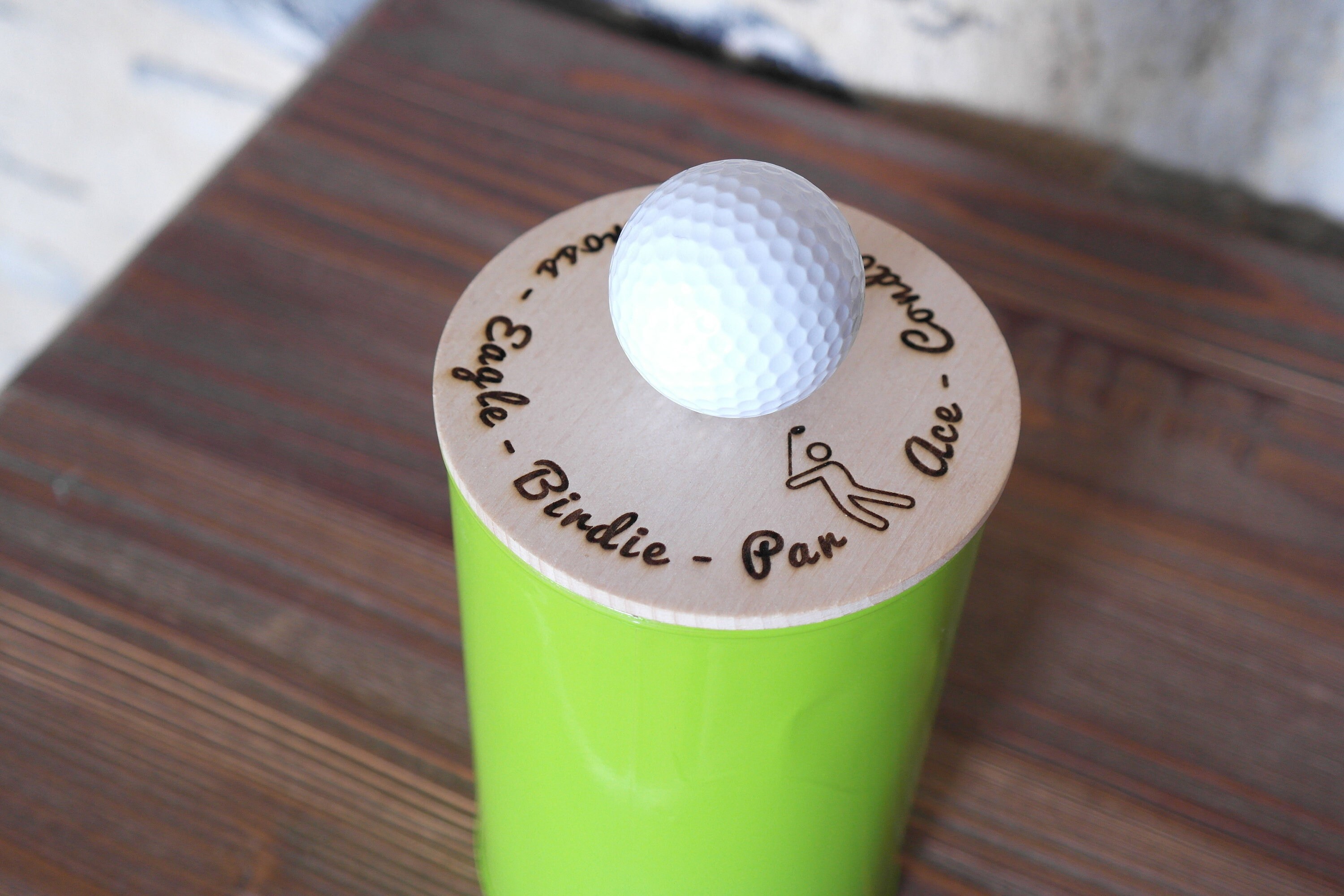 Boîte de Rangement & Décoration sur Le Thème Du Golf Pour Les Golfers, Sportifs et Amateurs Déco Ori