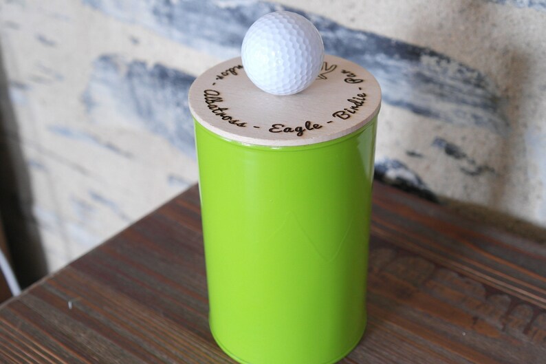 Decorative box for golfers, sportsmen and lovers of original decorative objects image 2