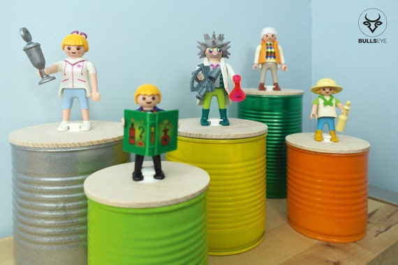 Boîte cadeau PLAYMOBIL rangement petits objets déco chambre enfant