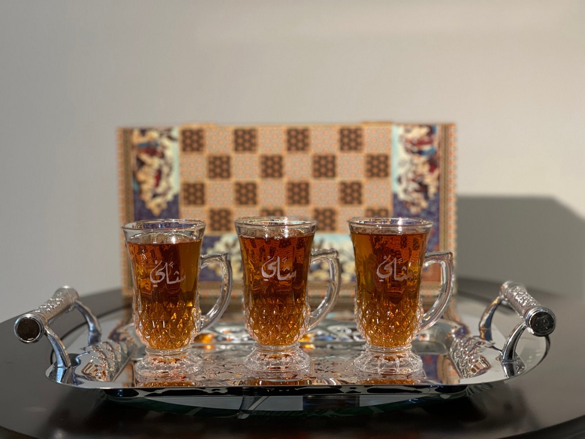 Shai Arabic Tea Cups Arabic Cups Arabic Tea Set Etsy