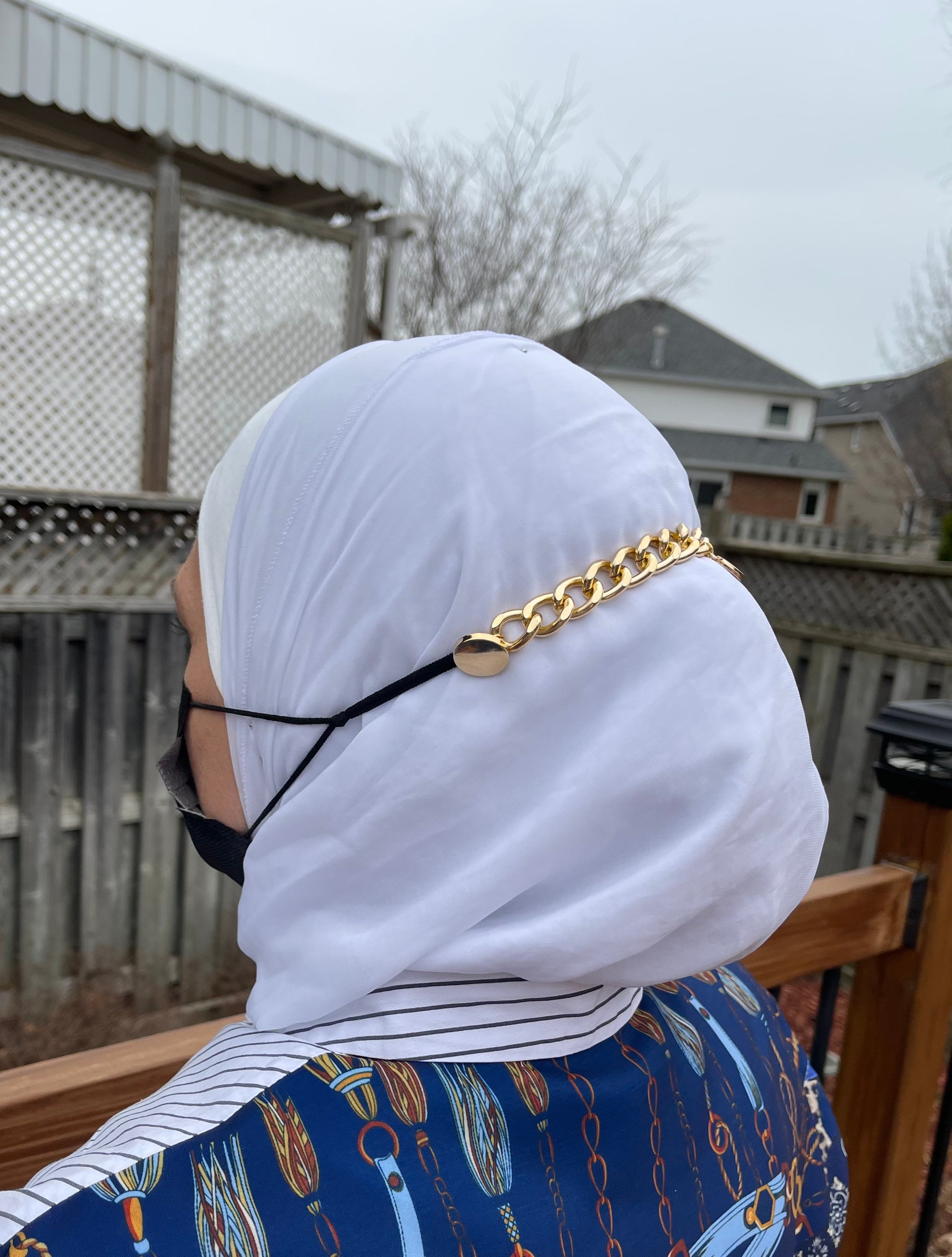 Chain Mask Extender Ear Saver Mask Holder Mask Strap Hijab | Etsy
