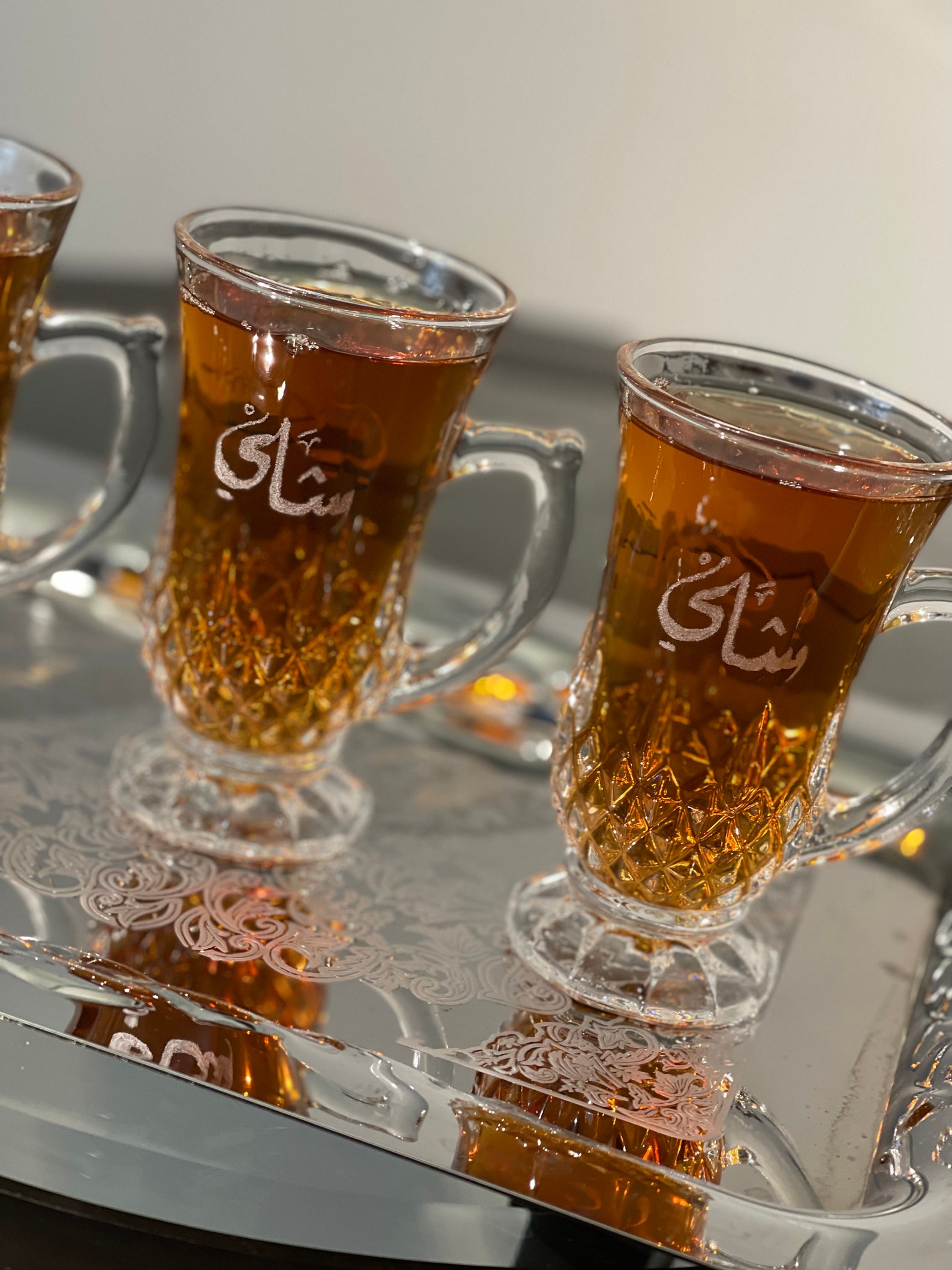 Shai Arabic Tea Cups Arabic Cups Arabic Tea Set Etsy