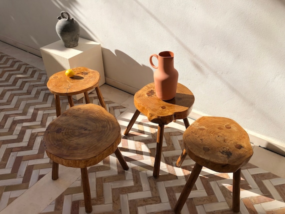 無垢材 プリミティブスツール