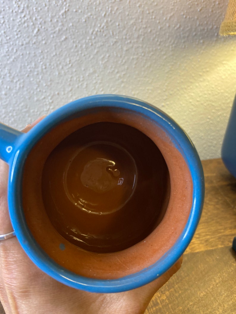 Mexican Hand Crafted & Painted Artisanal Ceramic Jarritos Mugs Etsy