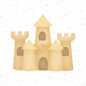 Sandcastle Two Cookie Cutter