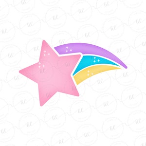 Star Rainbow Cookie Cutter