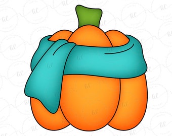 Pumpkin Scarf Cookie Cutter