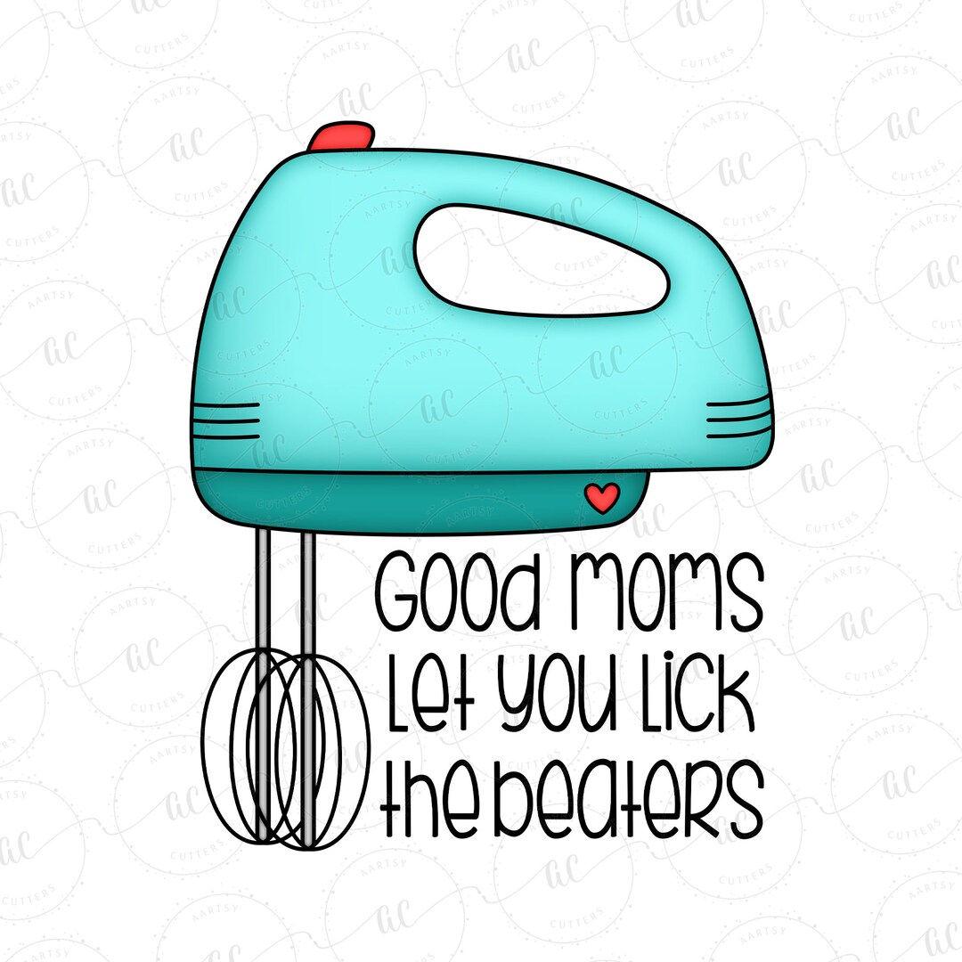 Beaters Cookie Cutter Etsy