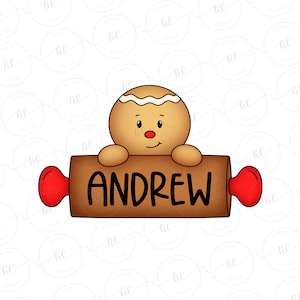 Gingerbread Tag Cookie Cutter