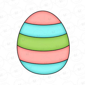 Easter Egg Cookie Cutter