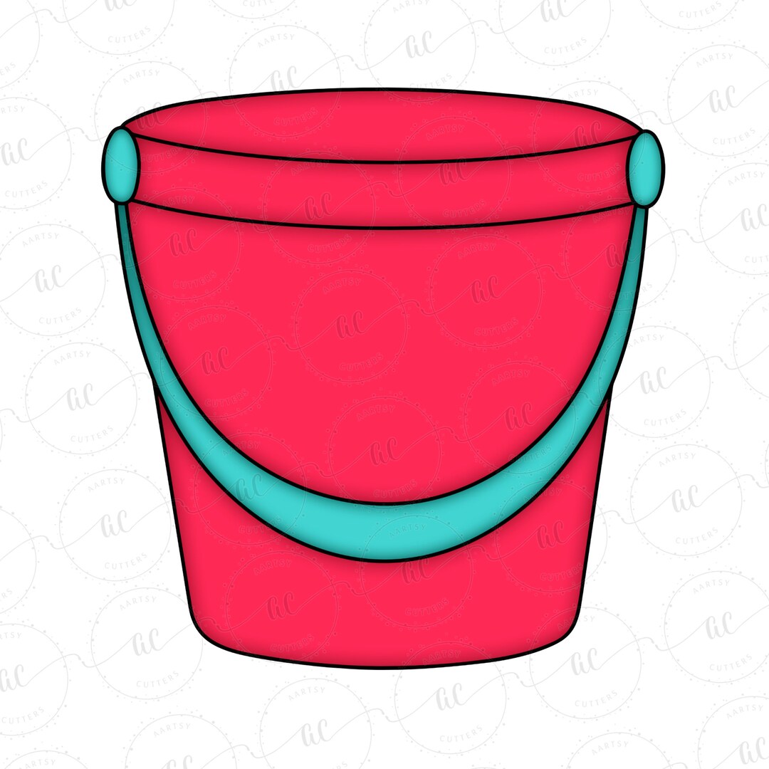 Sand Bucket Cookie Cutter Etsy