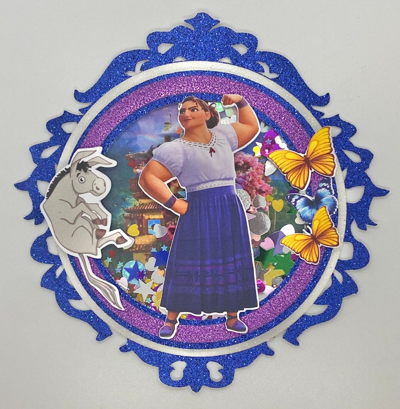 Encanto Luisa Madrigal Shaker Cake Topper Encanto Cake Etsy