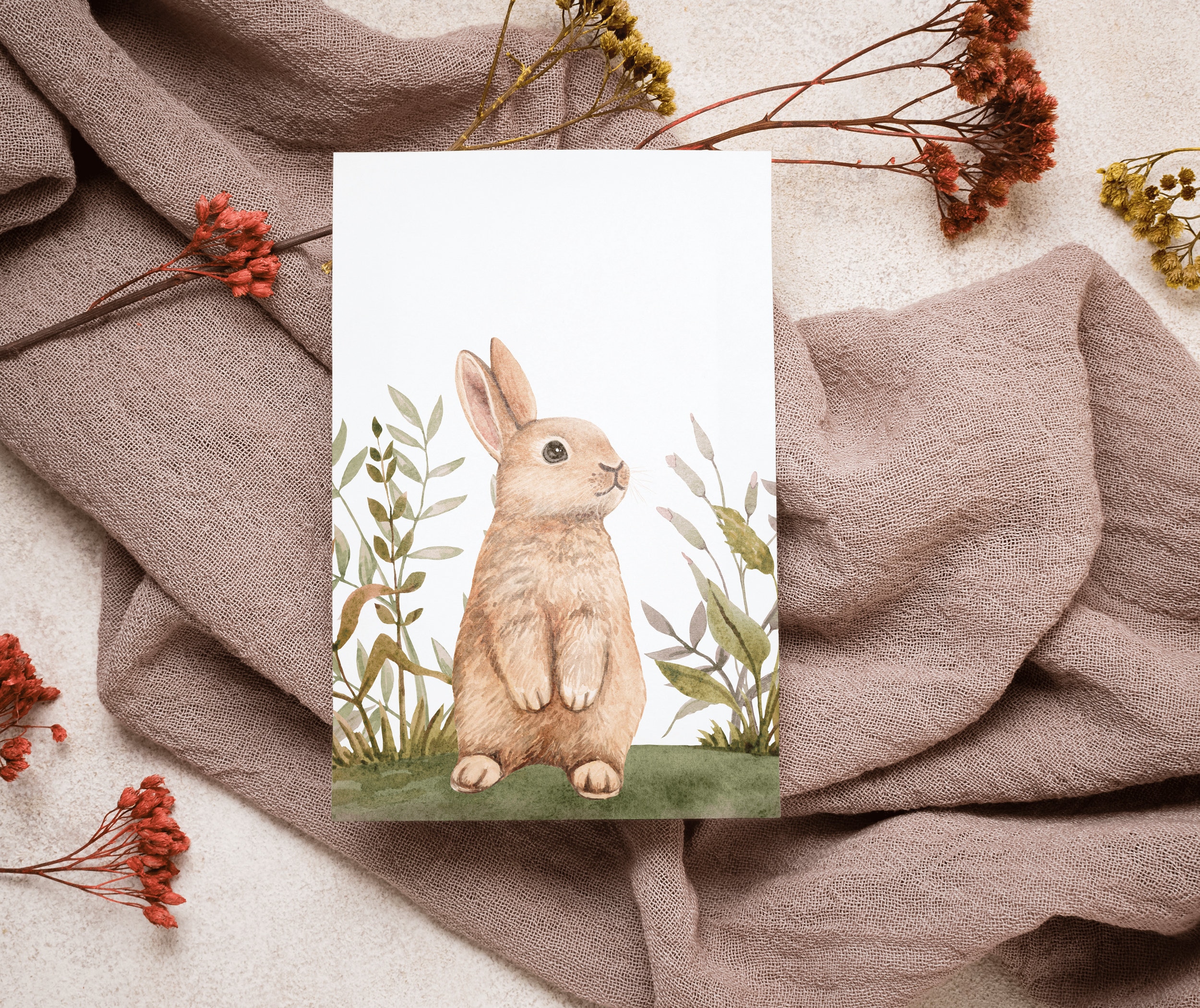 Watercolor Bunnies Clipart Rabbit Clipart Easter Bunnies - Etsy