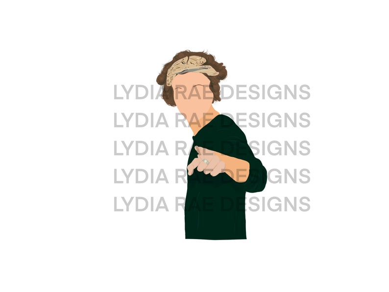 Bandana Harry Styles Clip Art Etsy
