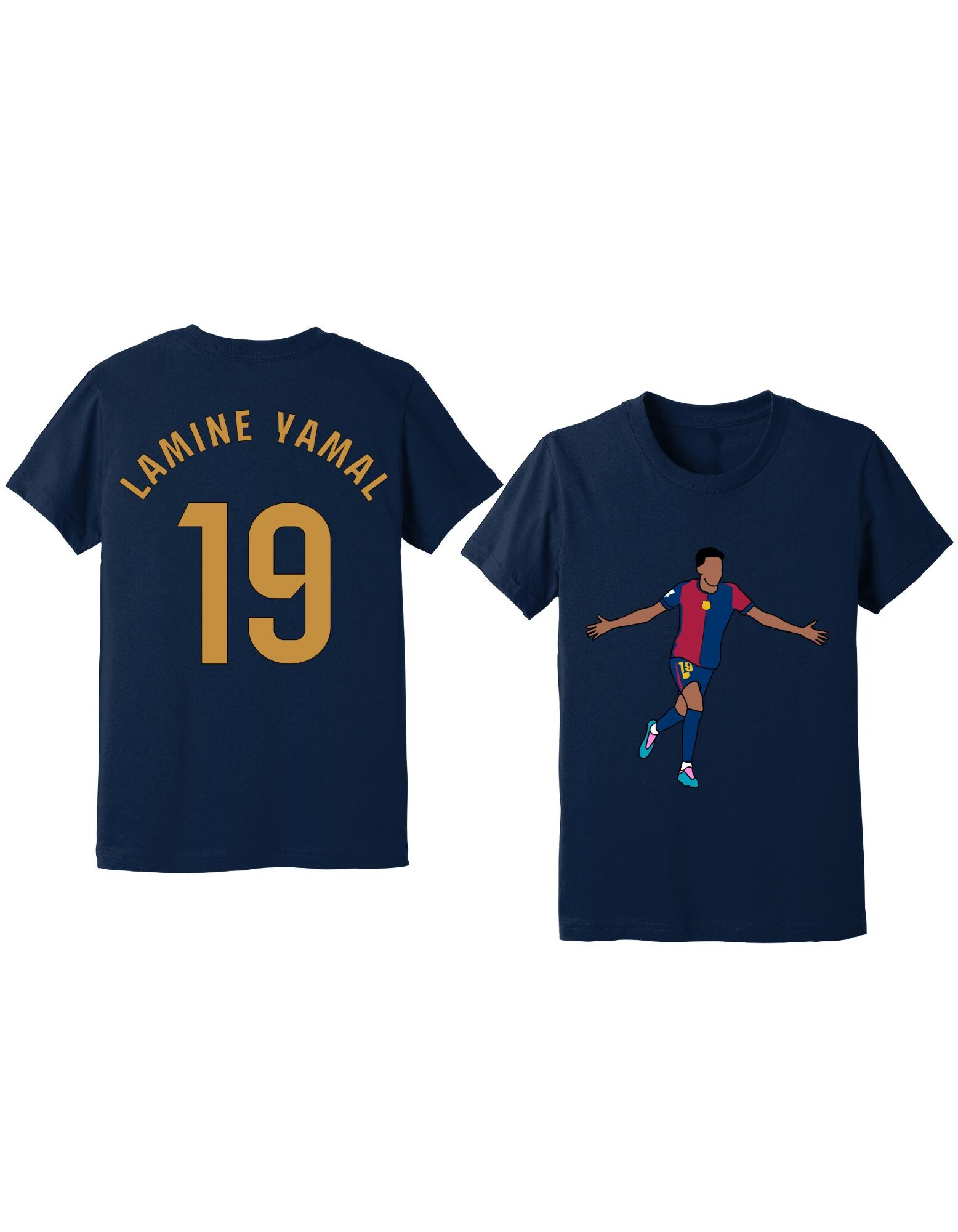 Yamal Barcelona Shirt - Etsy