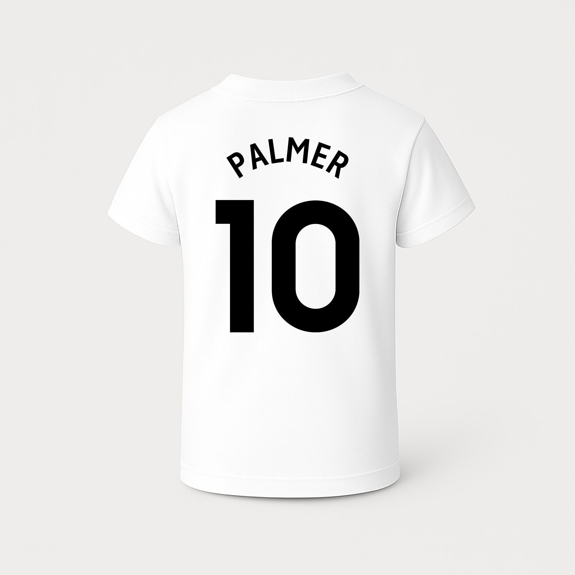 Palmer Kids Chelsea #10 Name and Number Soccer Graphic Tshirt - Etsy