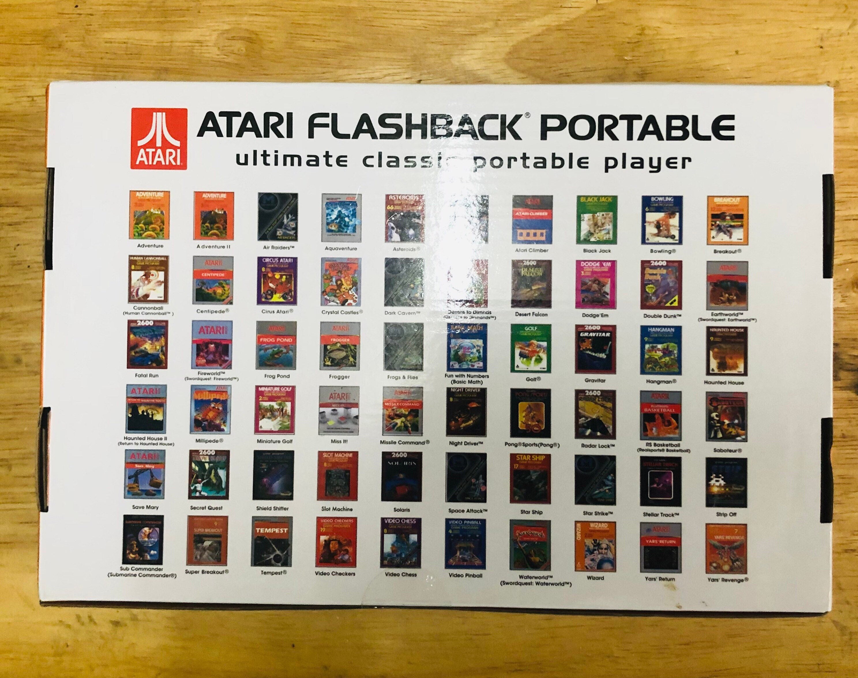 Atari Ultimate flashback portable handheld 60 built in games Etsy
