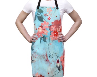 Kari's Birds Apron by Bianchi Arts