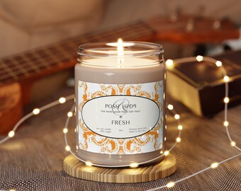 POSH FRESH Luxury Candle, designed meticulously to evoke a sense of luxury and indulgence, created to pamper you. Great gift idea!