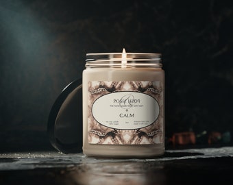 POSH CALM Luxury Candle, designed meticulously to evoke a sense of luxury and indulgence, created to pamper you. Great gift idea!