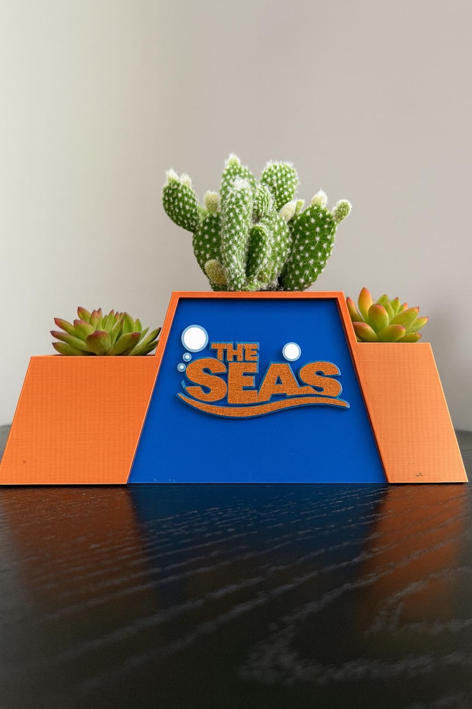 EPCOT the Seas Pavilion Planter - Disney Gift- 3D Printed Succulent Pot ...