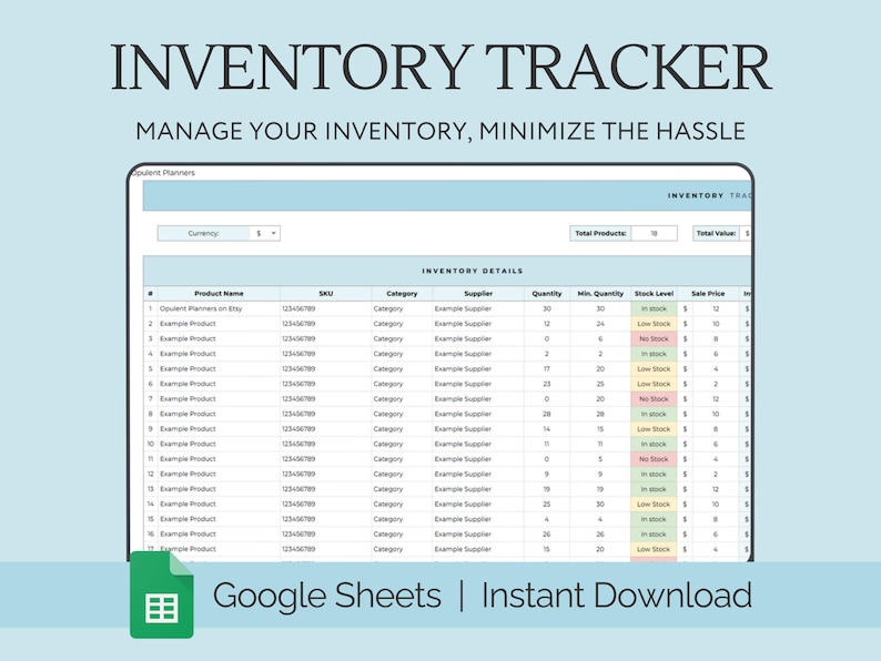 Inventory Tracker Spreadsheet Small Business, Inventory Template Google ...