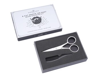 Dapper Chap A Cut Above..Beard Grooming Kit and Gift Box