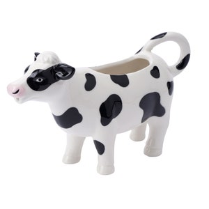Large Ceramic Cow Milk Jug with Gift Box image 7