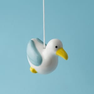 Seagull Ceramic Light Pull Handle