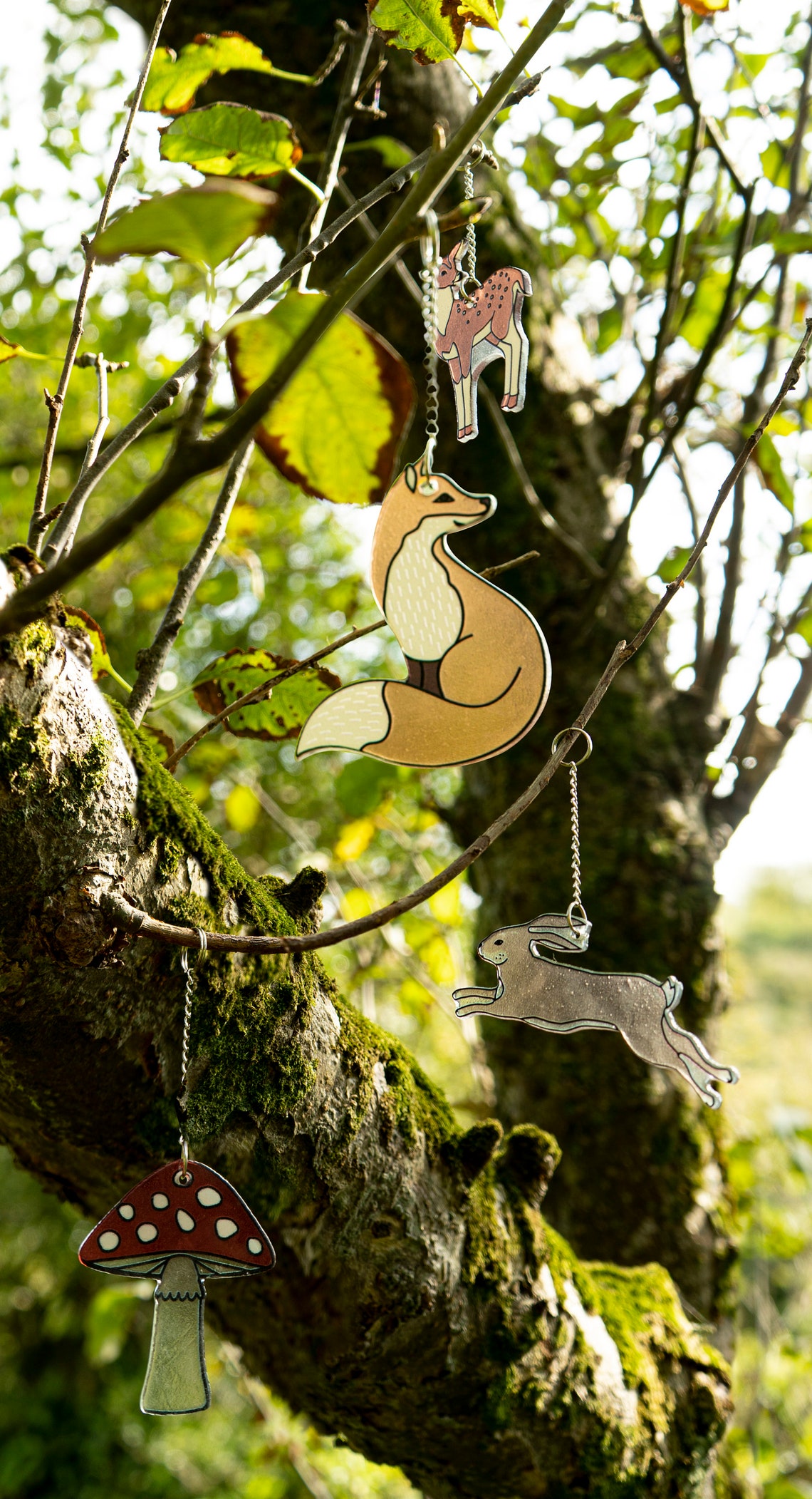 Stained Glass Deer Suncatcher Etsy