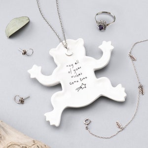 Send With Love Frog Ring Dish in Gift Box • Gift For Her