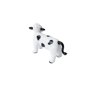 Artisan Glass Cow In Gift Box image 3