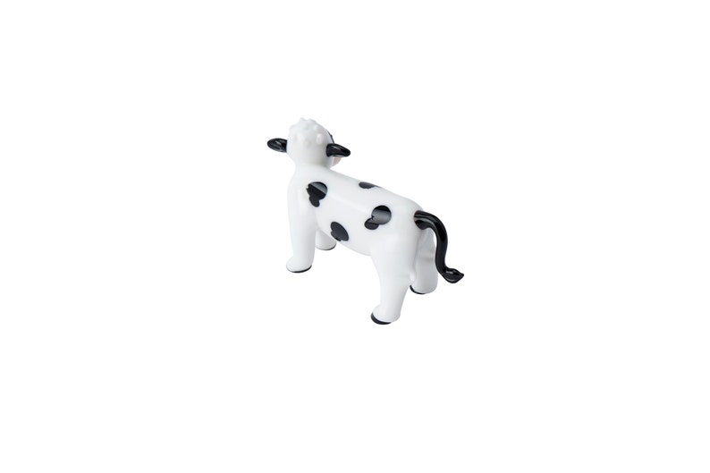 Artisan Glass Cow In Gift Box image 3