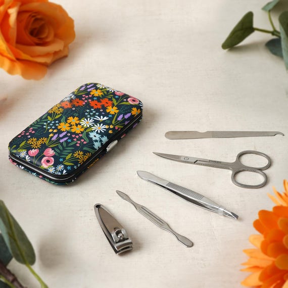 The Flower Market Manicure Set | Handbag Accessory | Beauty | Nail Care