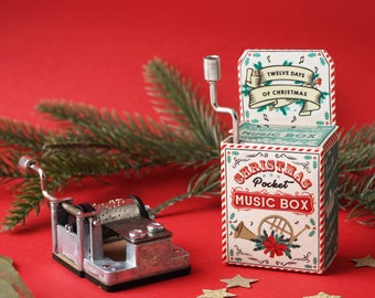 Christmas Music Box - '12 Days Of Christmas' | Wind Up | Music